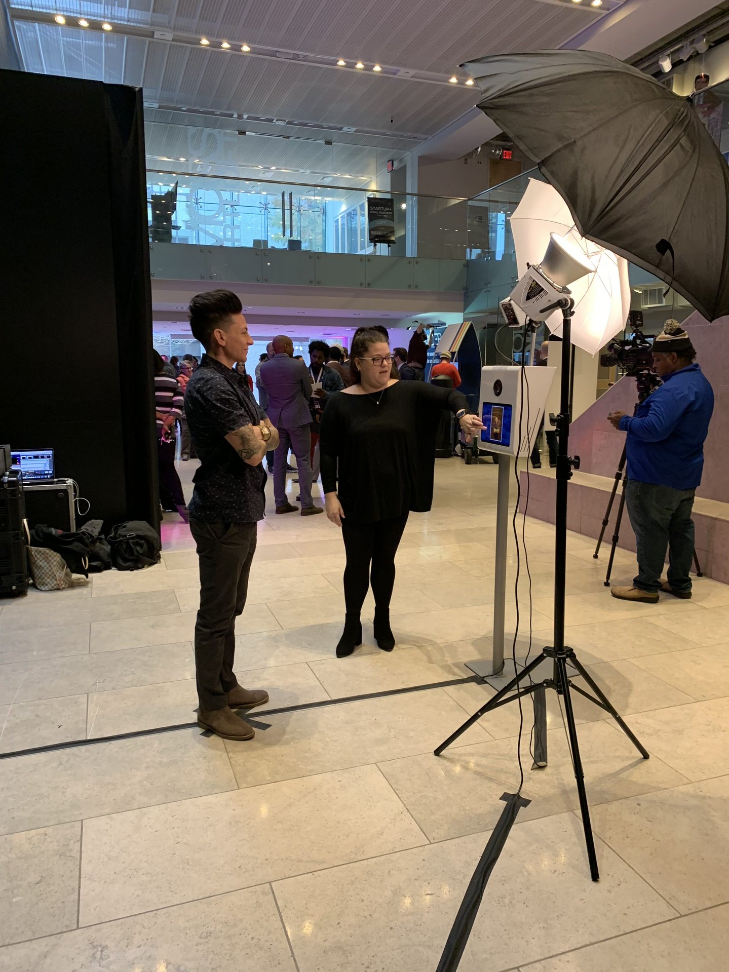 Alexandria brand activation photo booth 217