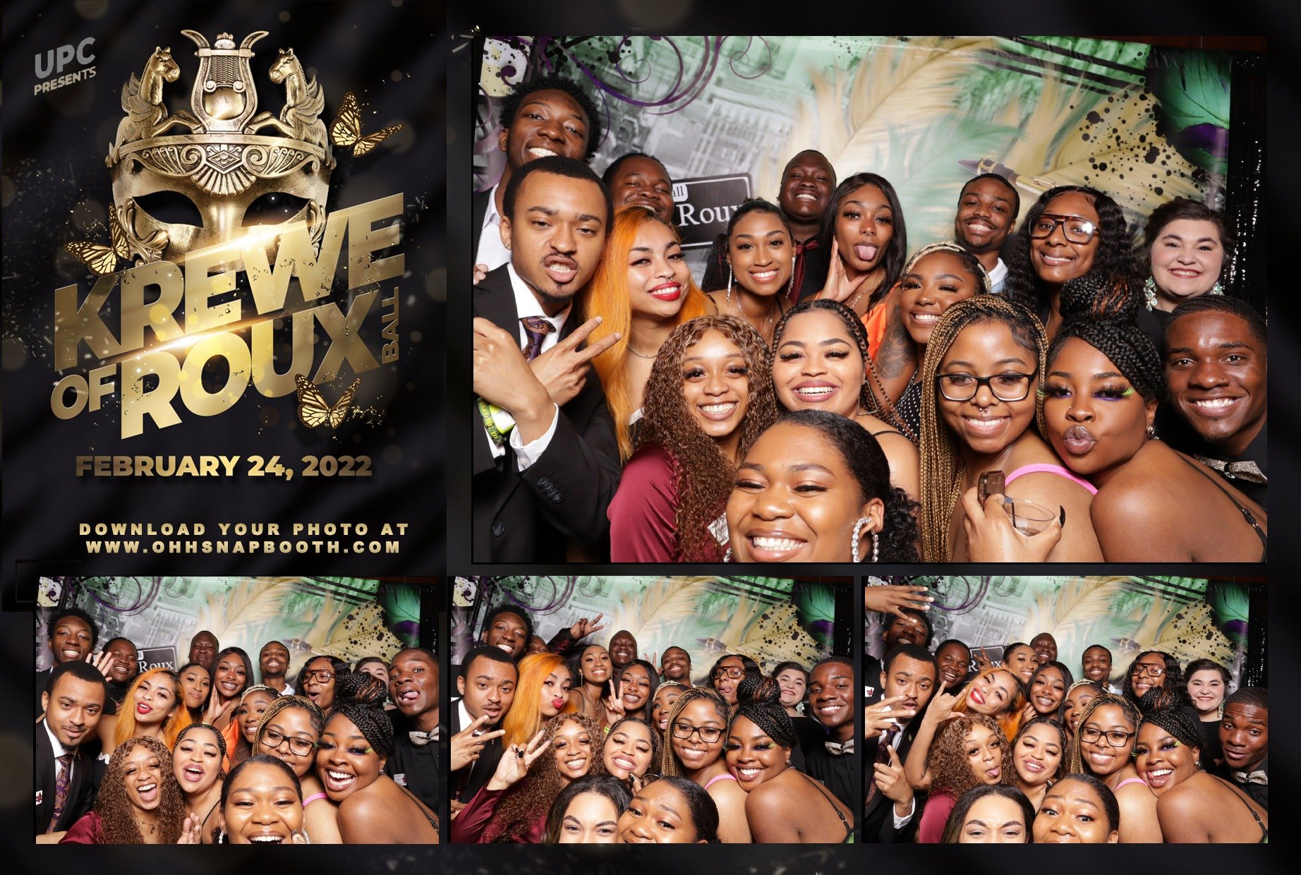 Alexandria Mardi Gras photo booth image 258