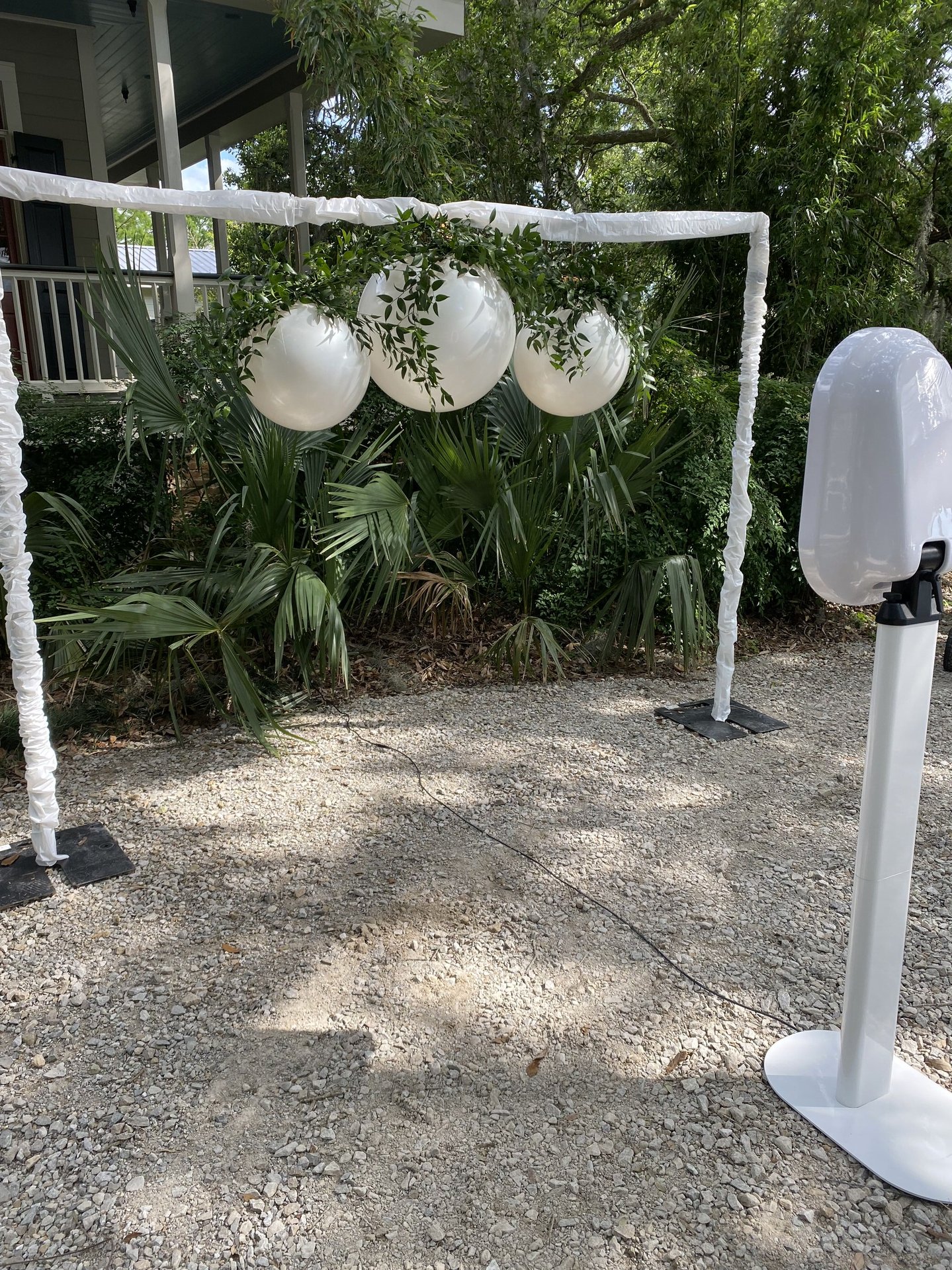 Alexandria Custom Wedding Social Booth Backdrop