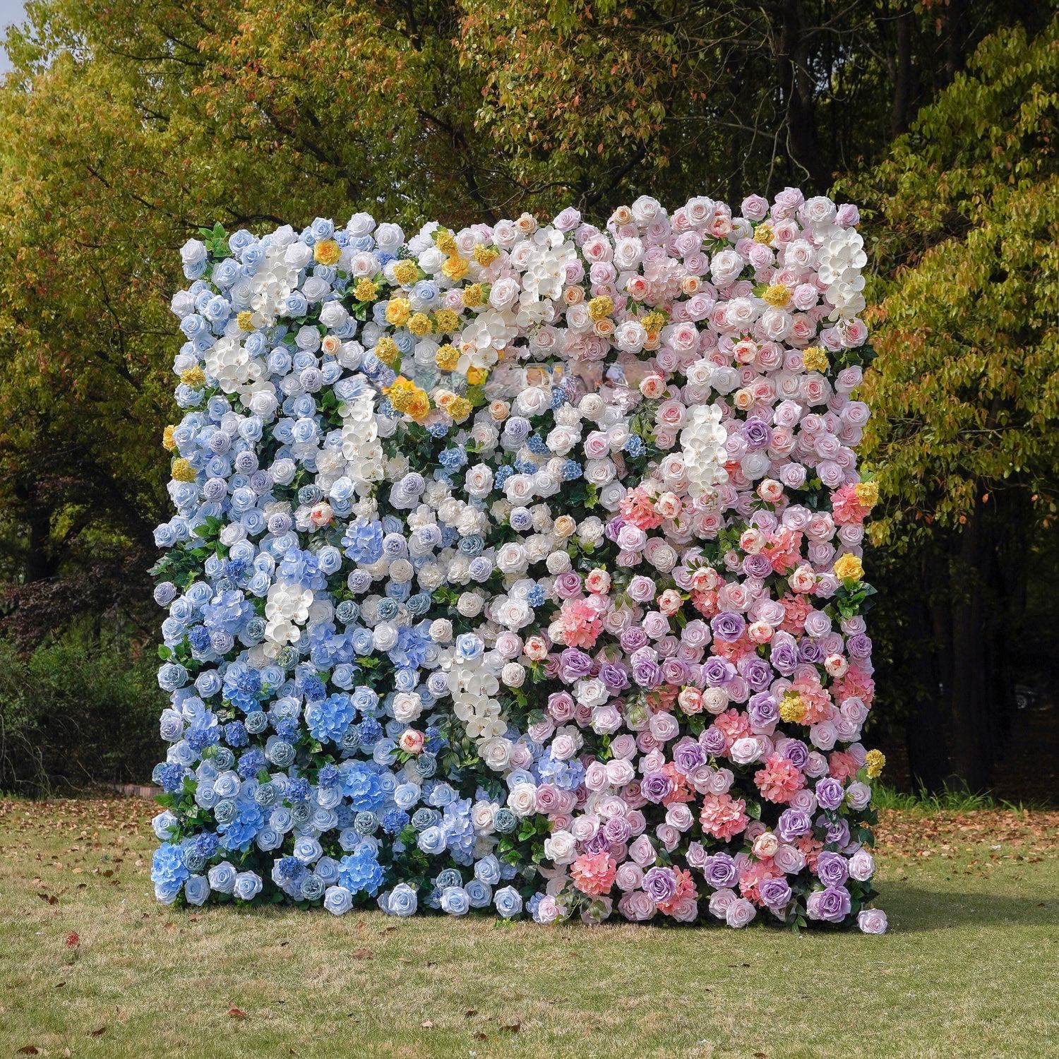 Alexandria, LA Backdrop Rental | Rose - Berry Flower Wall