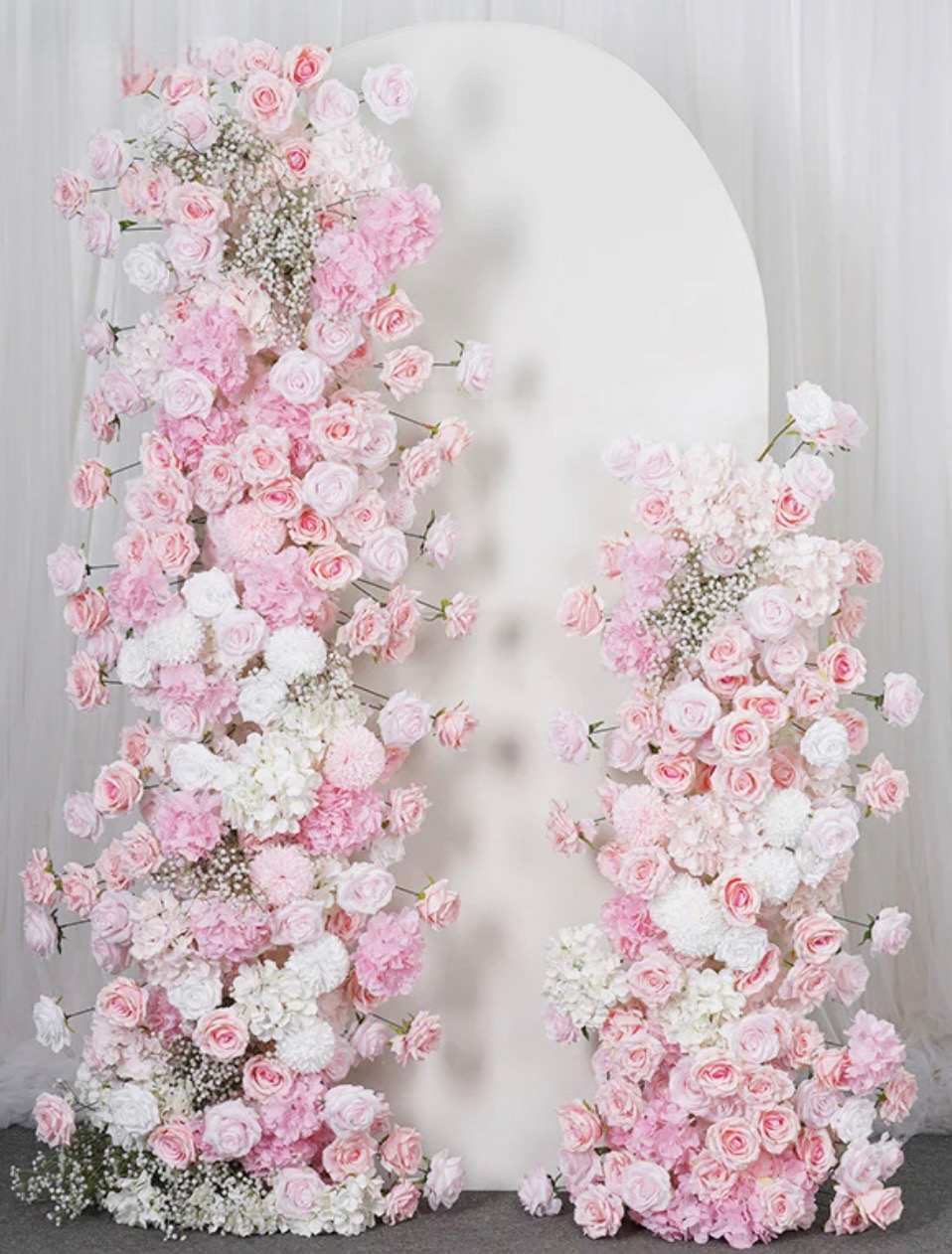 Alexandria, LA Backdrop Rental | Ballet Pink Pillars